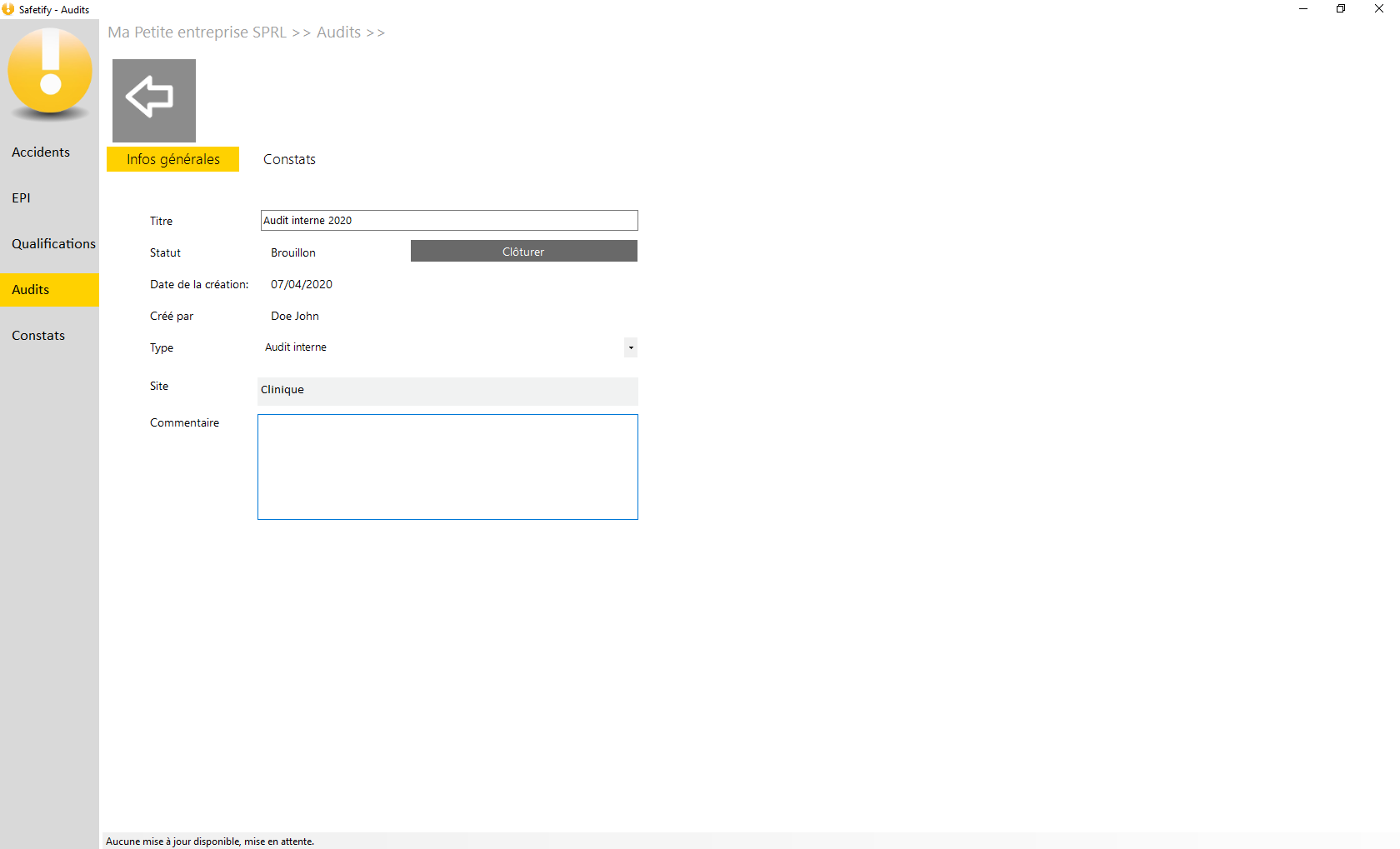 Audits_infos